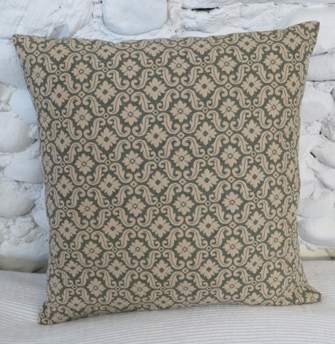 Cushion cover floral beige - cover,, floral,