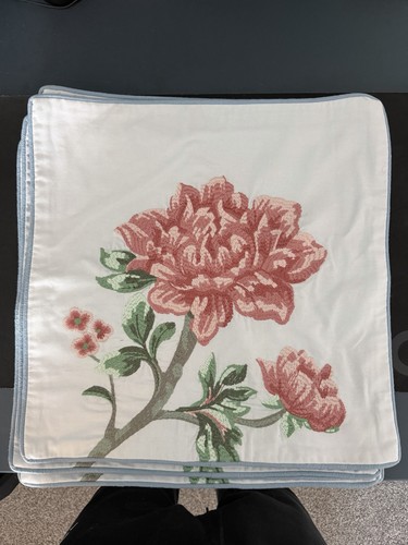 Laura ashley embroided - ashley, cushion