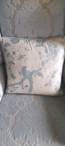 Laura ashley 100 silk cushion - ashley,