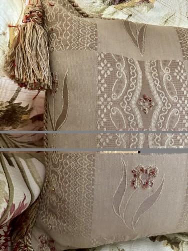 Laura ashley cushion jacquard - laura,